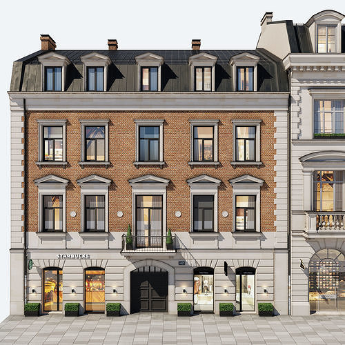 Facades Vol3 1 3D model 2