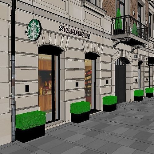 Facades Vol3 1 3D model 7