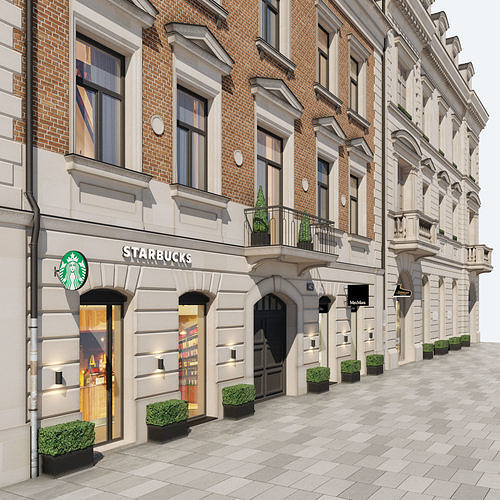 Facades Vol3 1 3D model 4