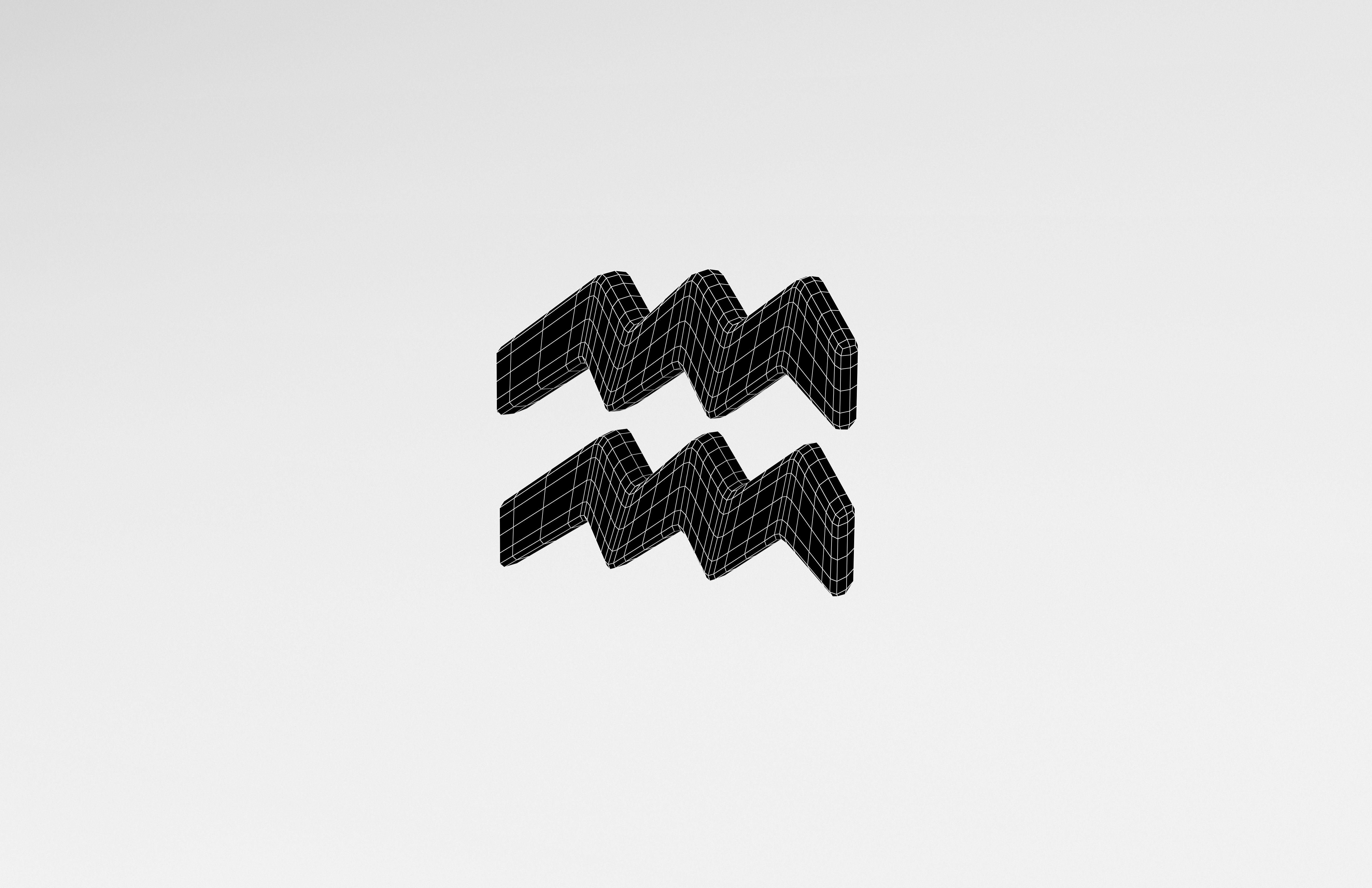 Aquarius v2 006 Low-poly 3D model_7