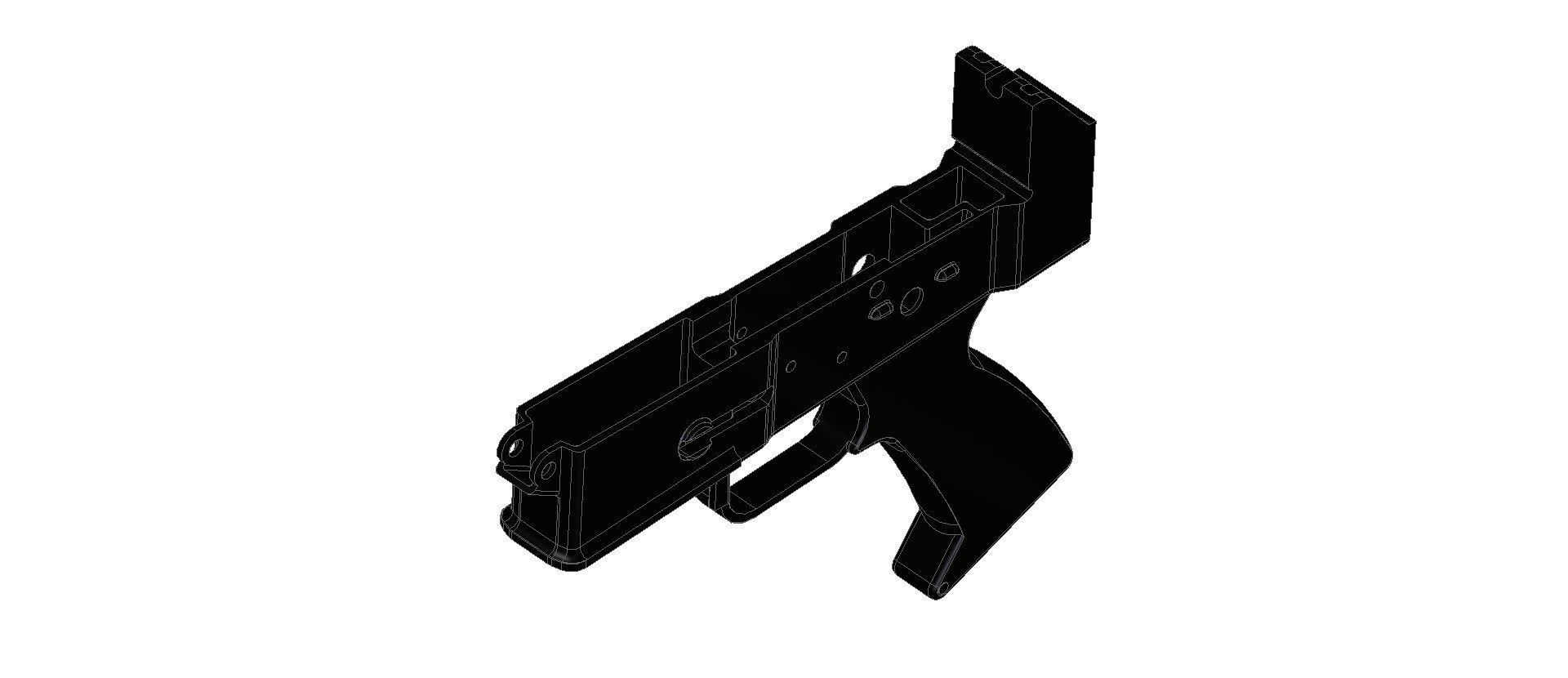 AR-180B ag rifle 3D model_13