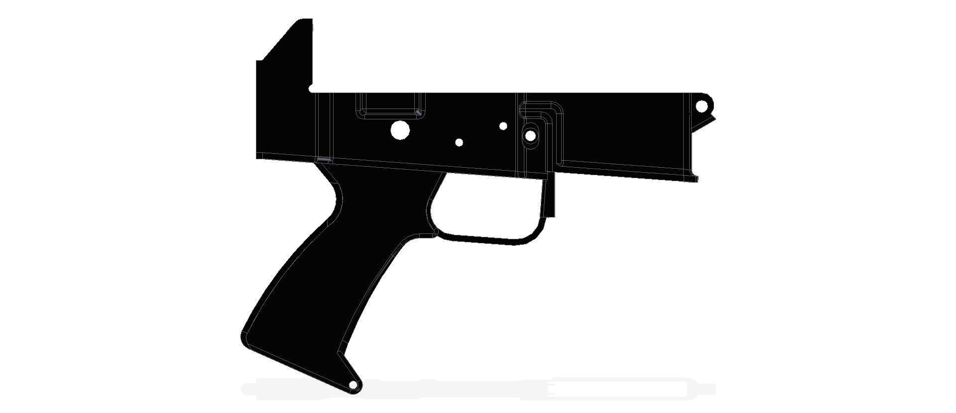 AR-180B ag rifle 3D model_12