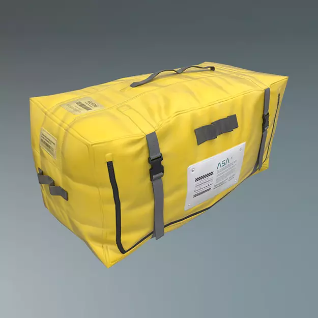 Sci-fi Cargo Bag PBR Game-ready Prop Low-poly 3D model_0