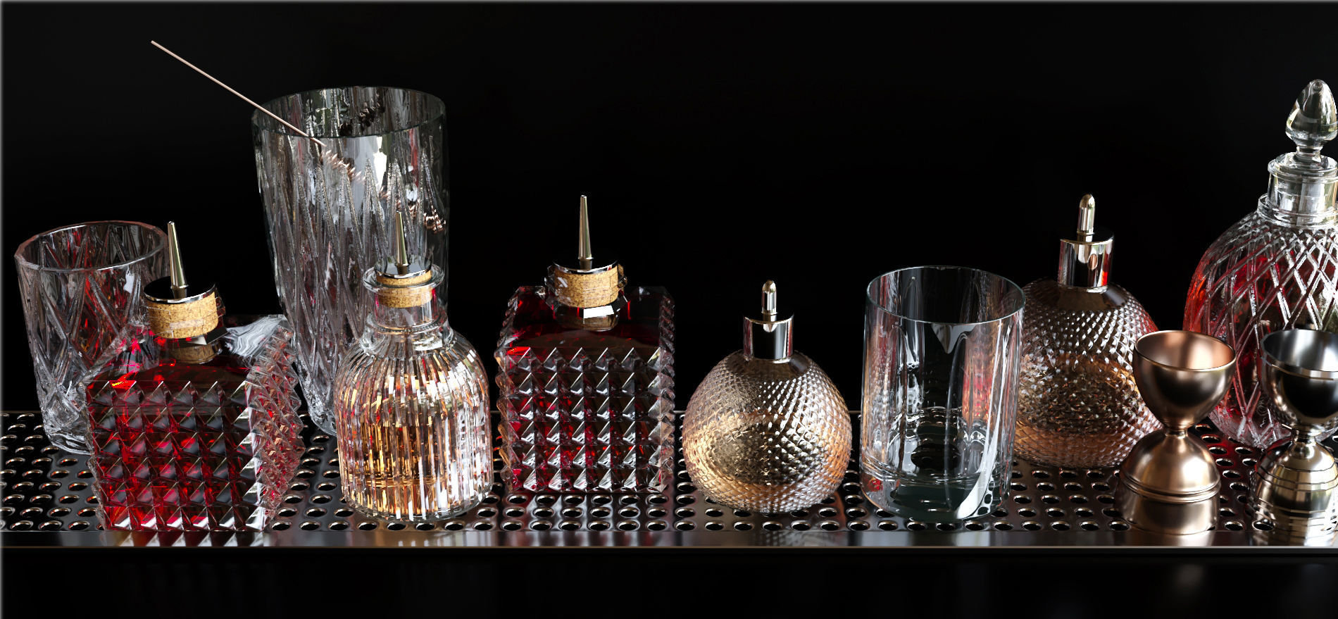 Alcohol Suite 3D model_2