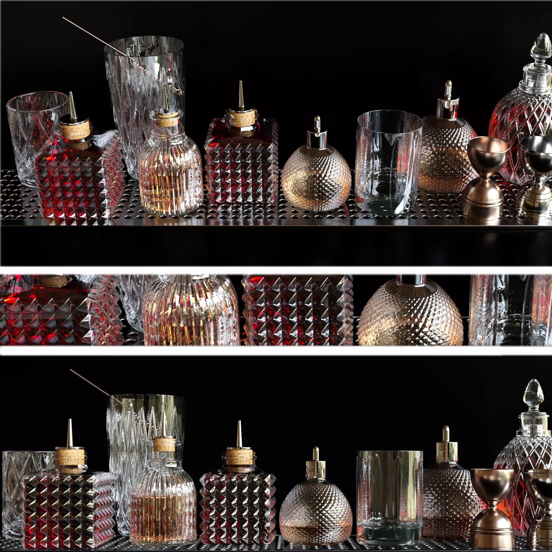 Alcohol Suite 3D model_0