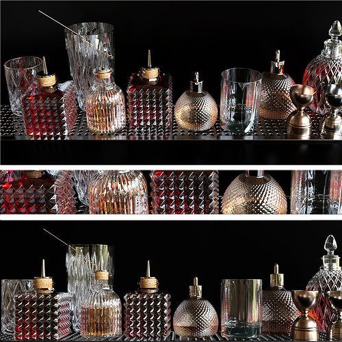 Alcohol Suite 3D model