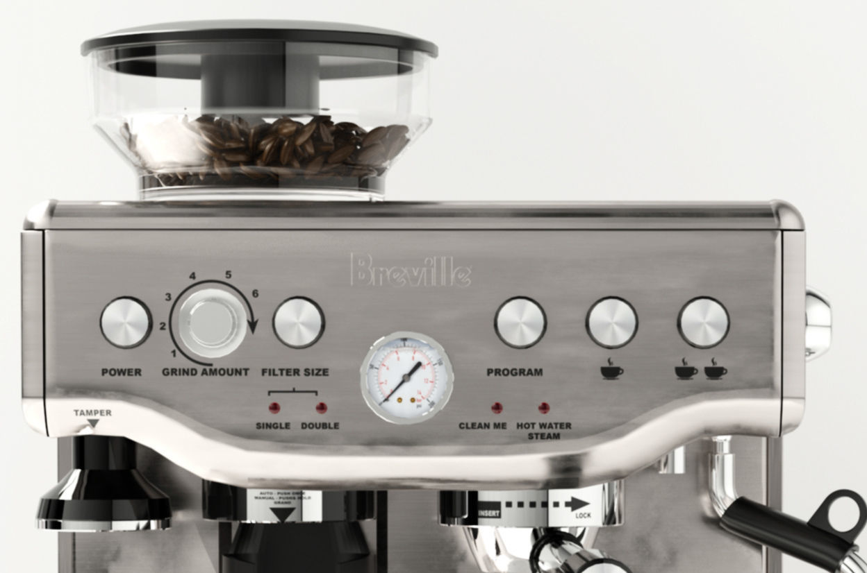 Coffee maker 3D model_2