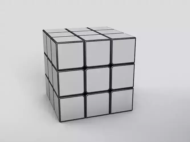 Simple geometric cube