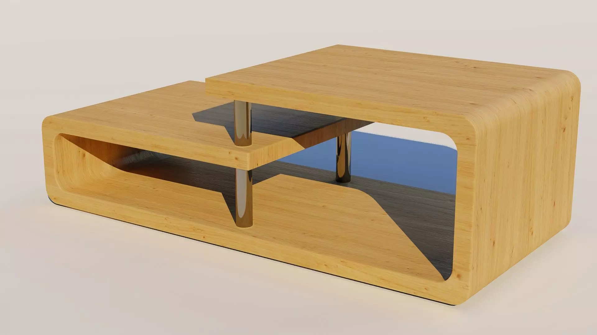 Modern Coffee Table 3D model_0