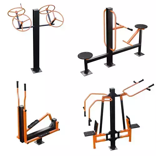Outdoor fitness equipment 01