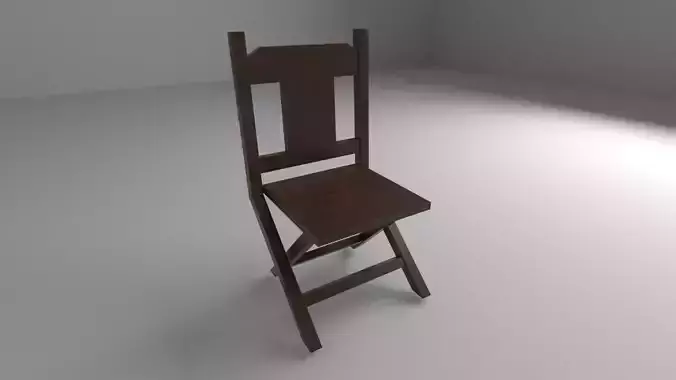 Chair wooden folding