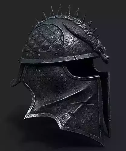 Inquisitors Helmet 3D model