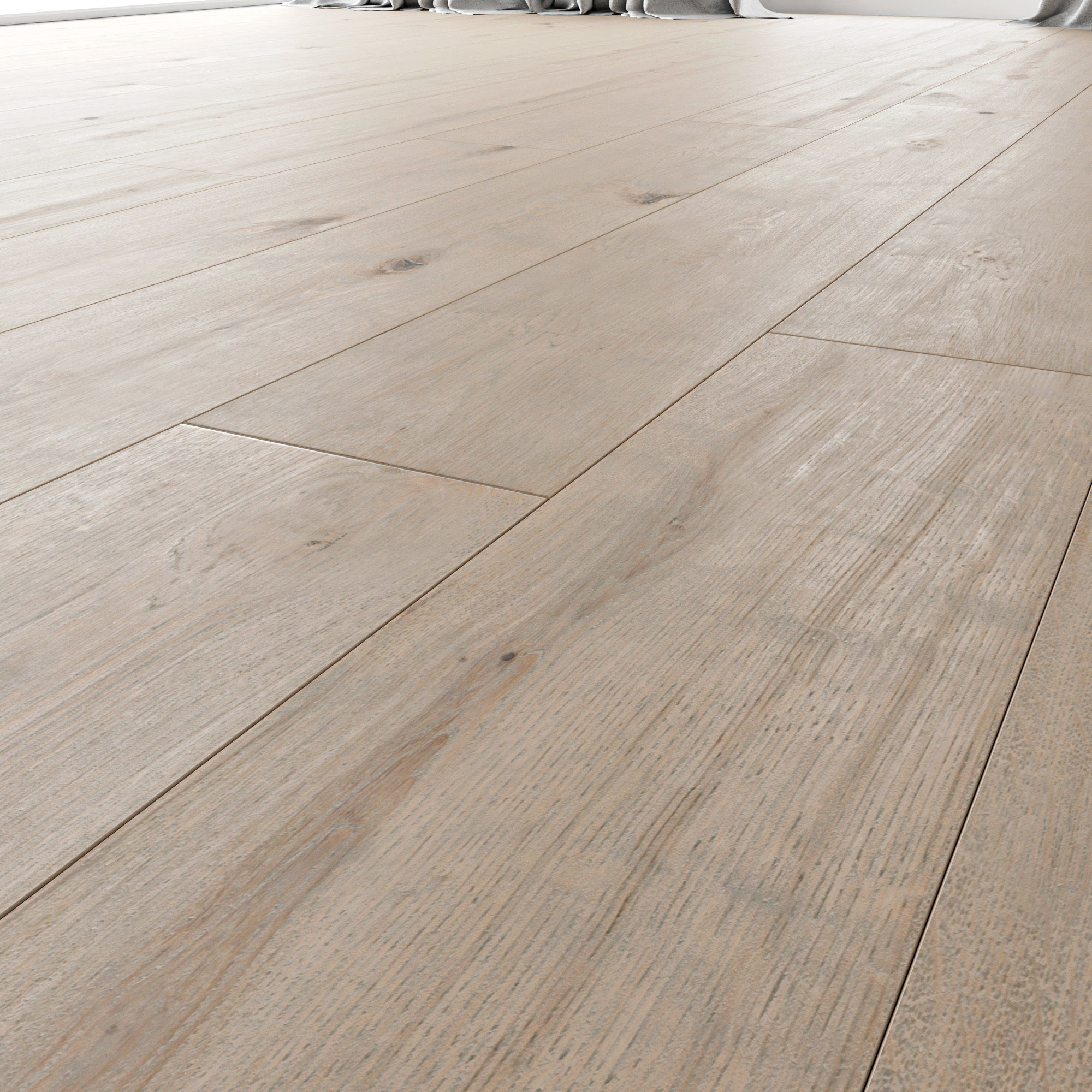 Wood Floor Oak Steele WWL 3D model_2