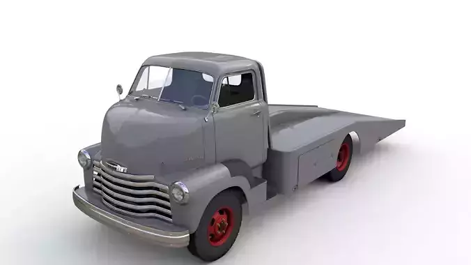 CHEVY COE TOW TRUCK 1949 3D model