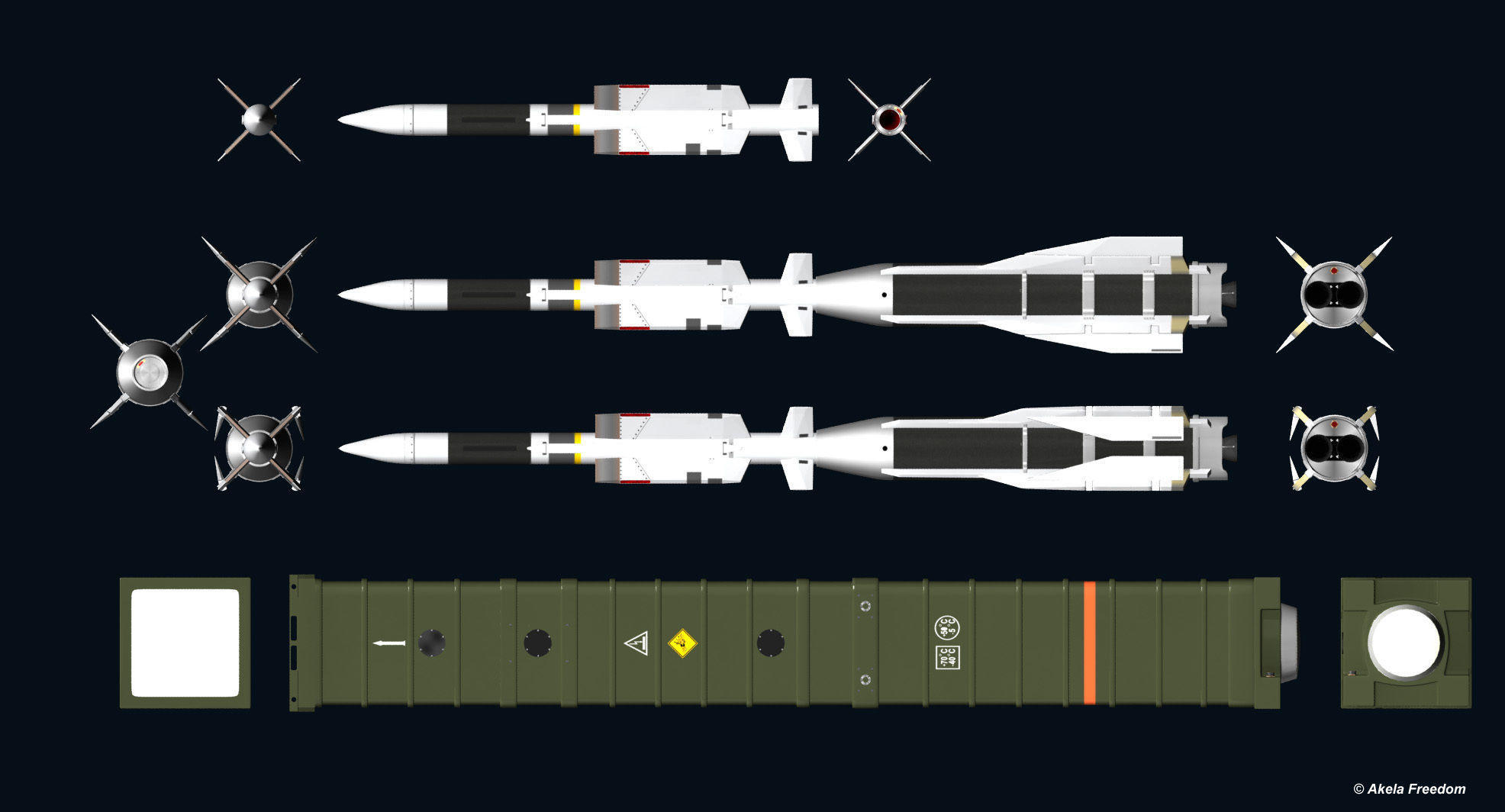 Aster 30 Sea Viper 3D model_8