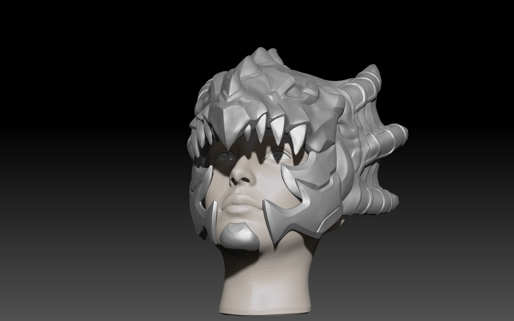 Mercy Dragoon Helmet 3D print Model Overwatch 3D print model_6