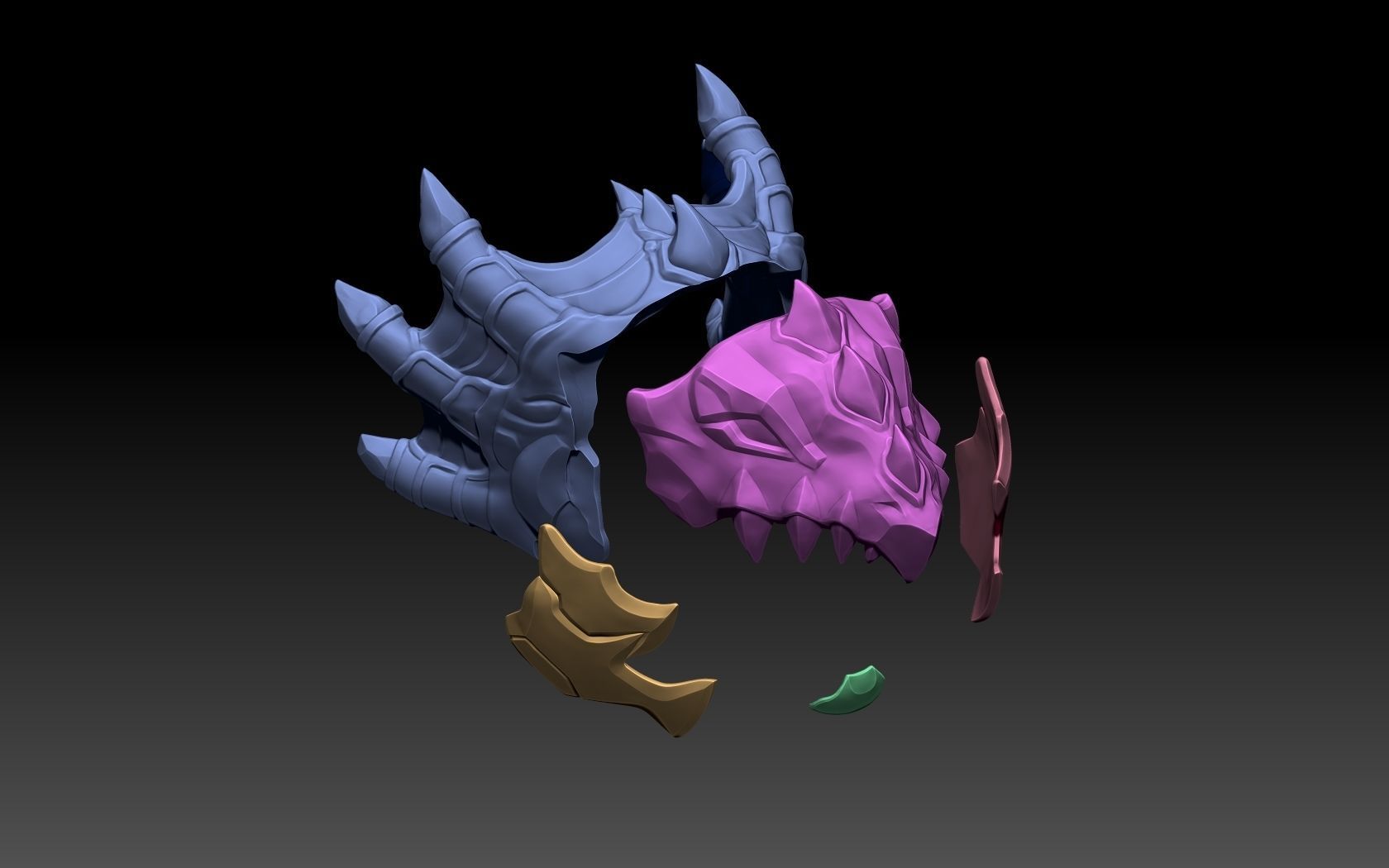 Mercy Dragoon Helmet 3D print Model Overwatch 3D print model_12