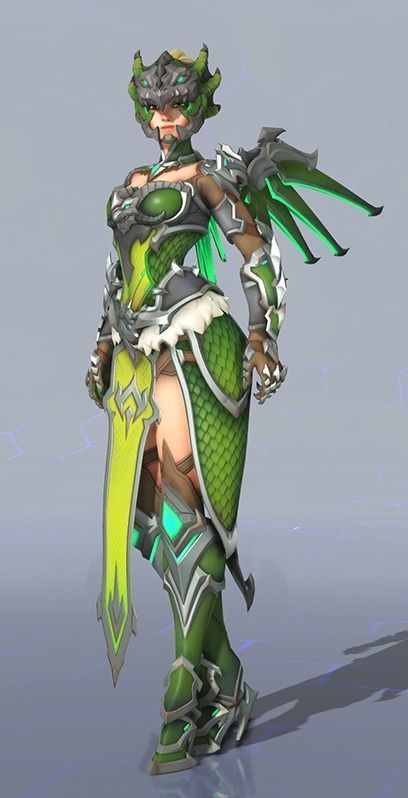 Mercy Dragoon Helmet 3D print Model Overwatch 3D print model_3
