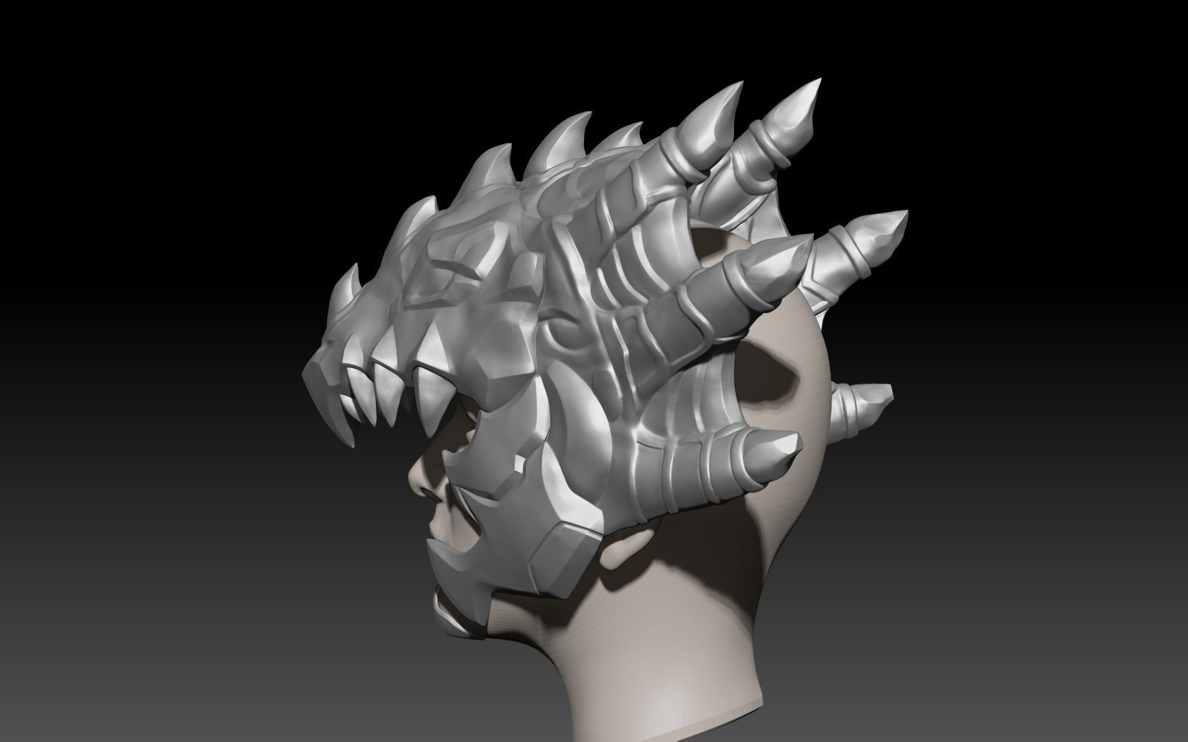 Mercy Dragoon Helmet 3D print Model Overwatch 3D print model_8