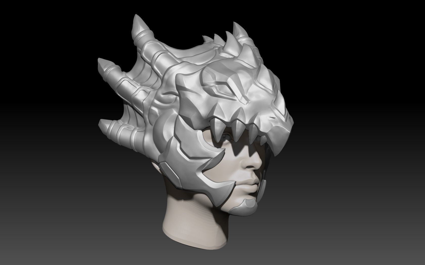 Mercy Dragoon Helmet 3D print Model Overwatch 3D print model_20
