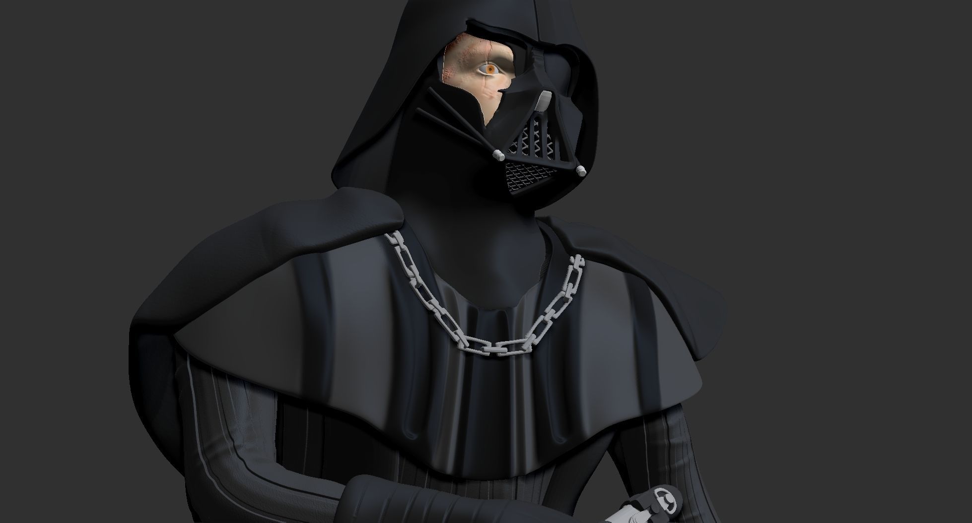 darth vader 3D print model 3D print model_6