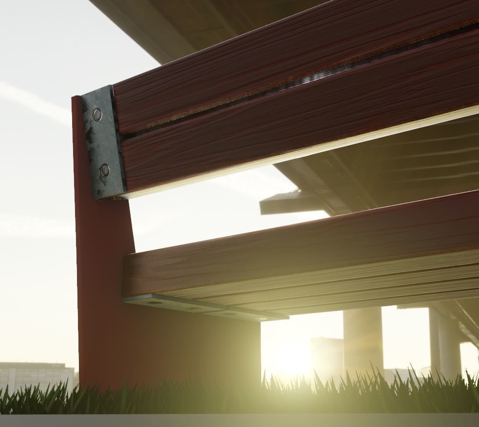 Park Bench -8- 3D Model Collection_15