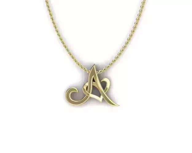 Pendant A letter g