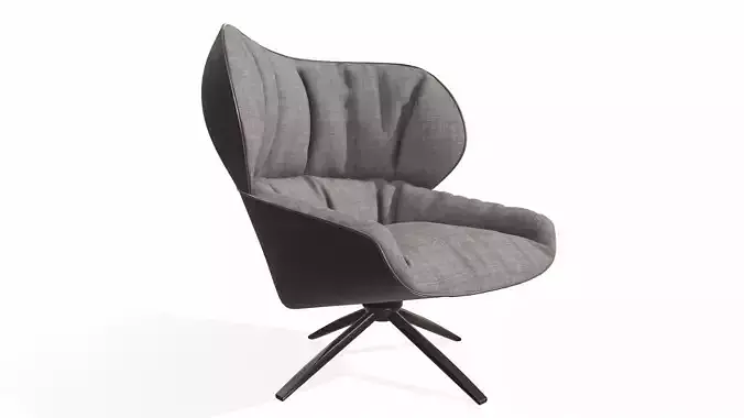 BB Italia Tabano Armchair 3D model