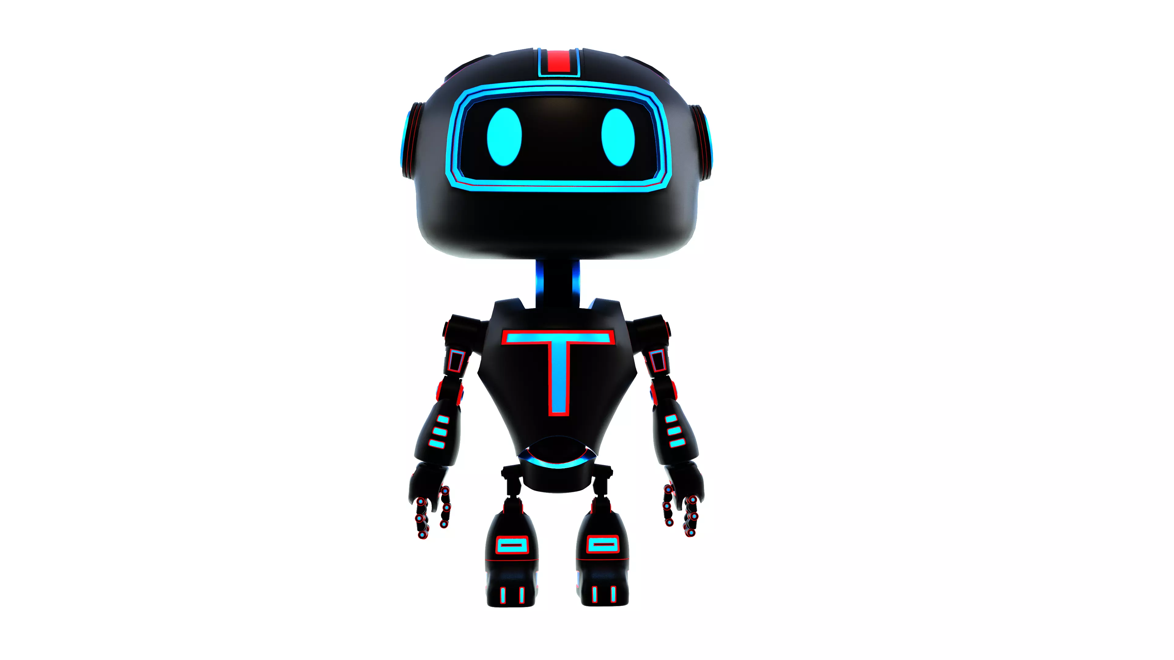 T-robot robot 3D model_0