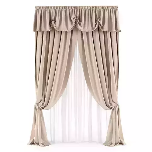 Curtain 3D model 53