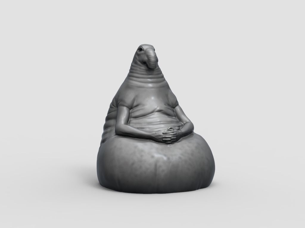 Homunculus loxodontus Zhdun  3D print model_4