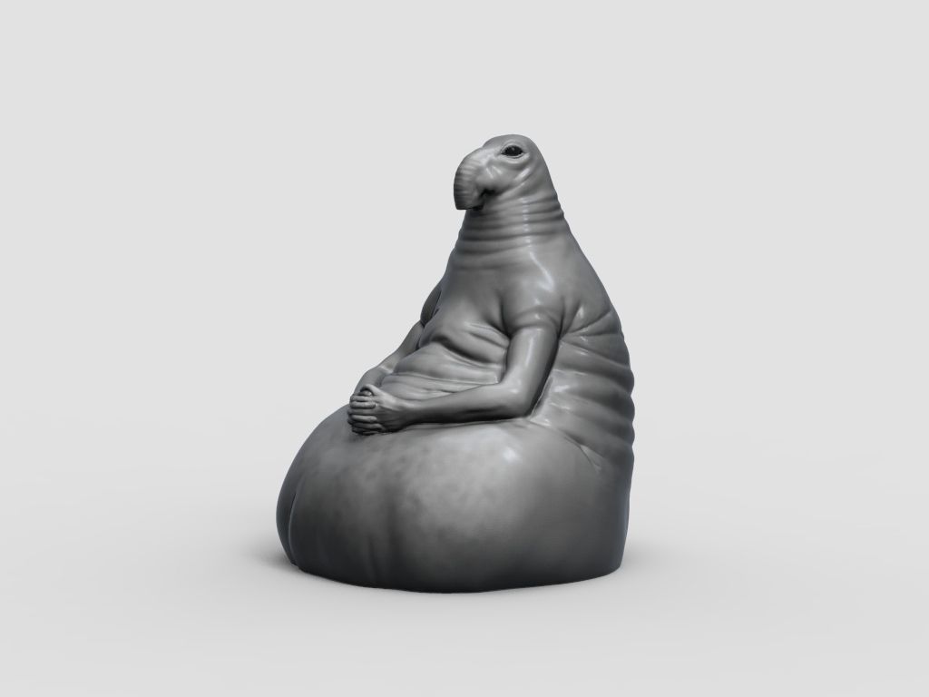 Homunculus loxodontus Zhdun  3D print model_8