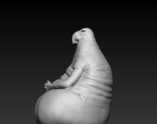 Homunculus loxodontus Zhdun  3D print model_11
