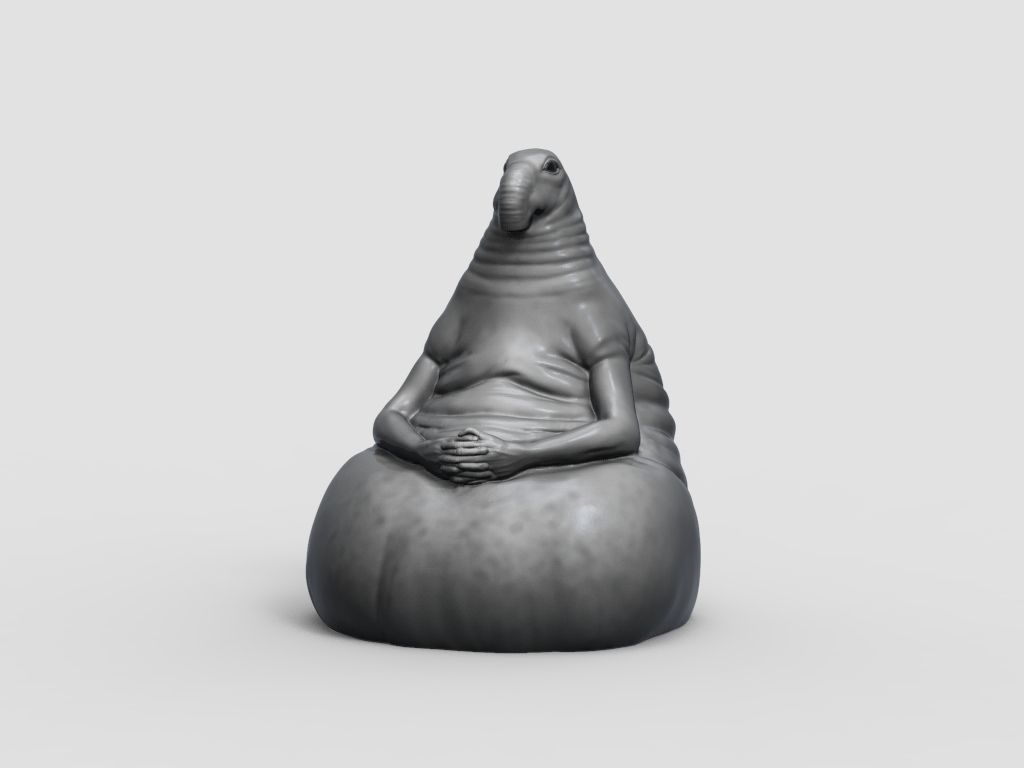 Homunculus loxodontus Zhdun  3D print model_9