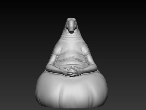 Homunculus loxodontus Zhdun  3D print model_10