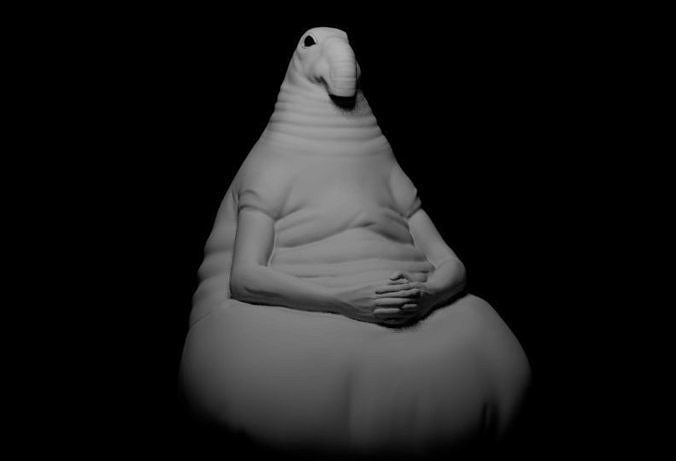 Homunculus loxodontus Zhdun  3D print model