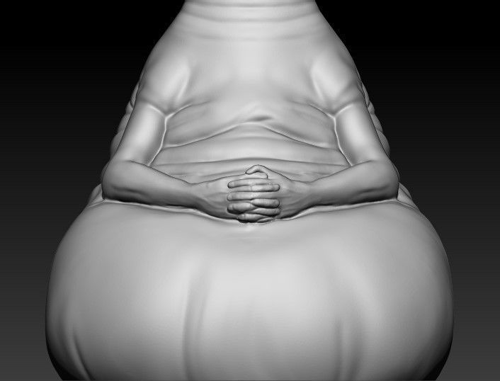 Homunculus loxodontus Zhdun  3D print model_14