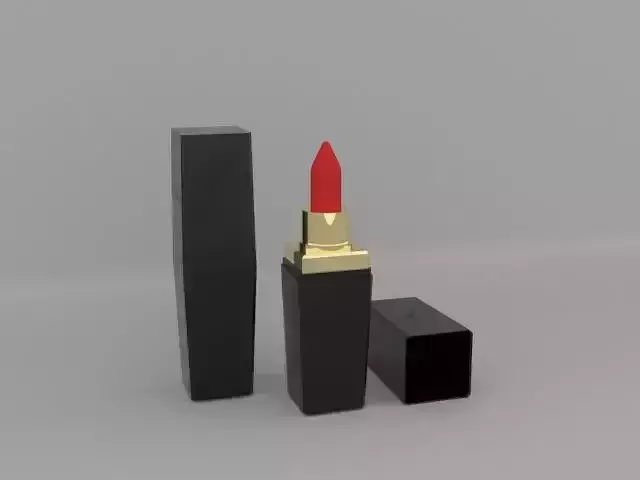 Lipstick in box 3D print model