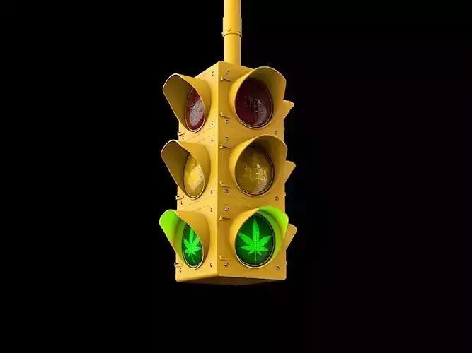 Yellow traffic lights