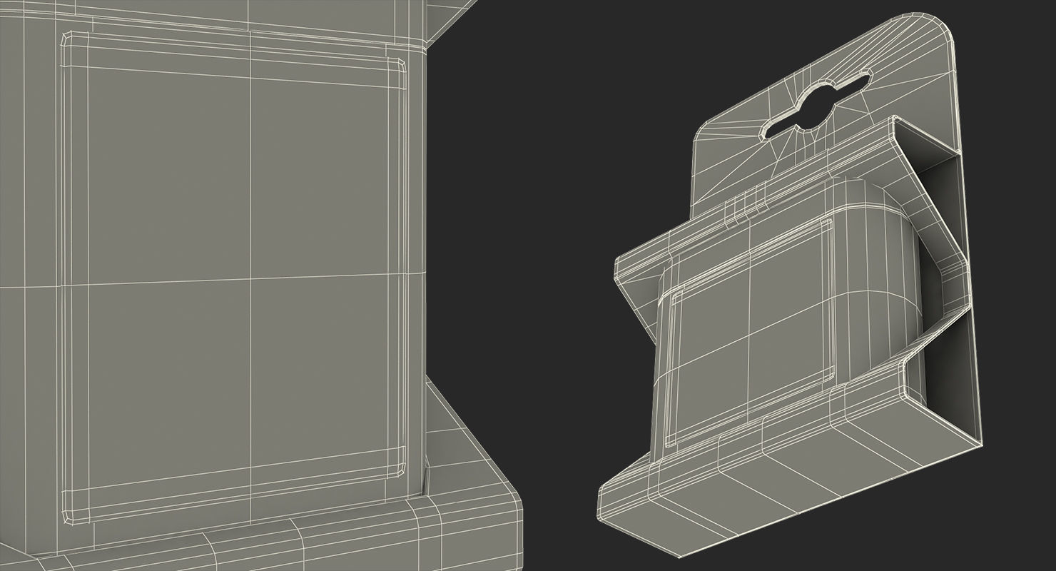 Duracell Plus Power Battery Alkaline 4-5 Volt Pack 3D model_15