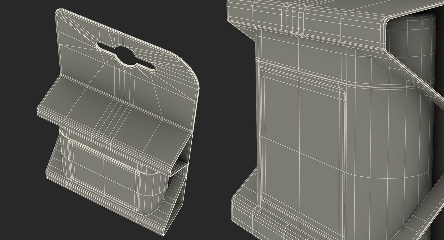 Duracell Plus Power Battery Alkaline 4-5 Volt Pack 3D model_13