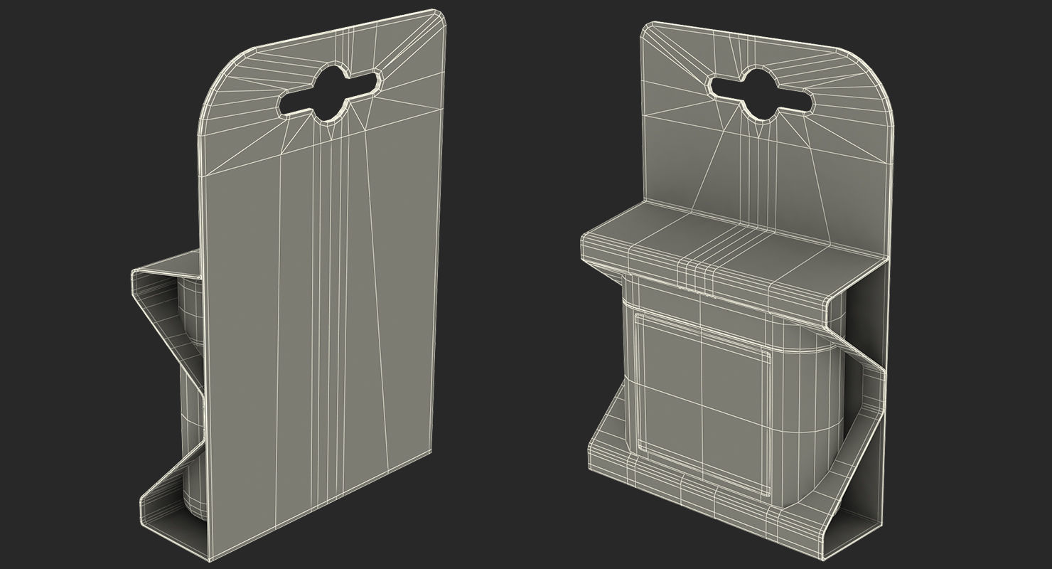 Duracell Plus Power Battery Alkaline 4-5 Volt Pack 3D model_14