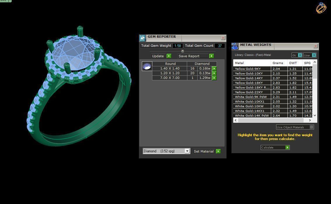 Ring 46 3D print model_10