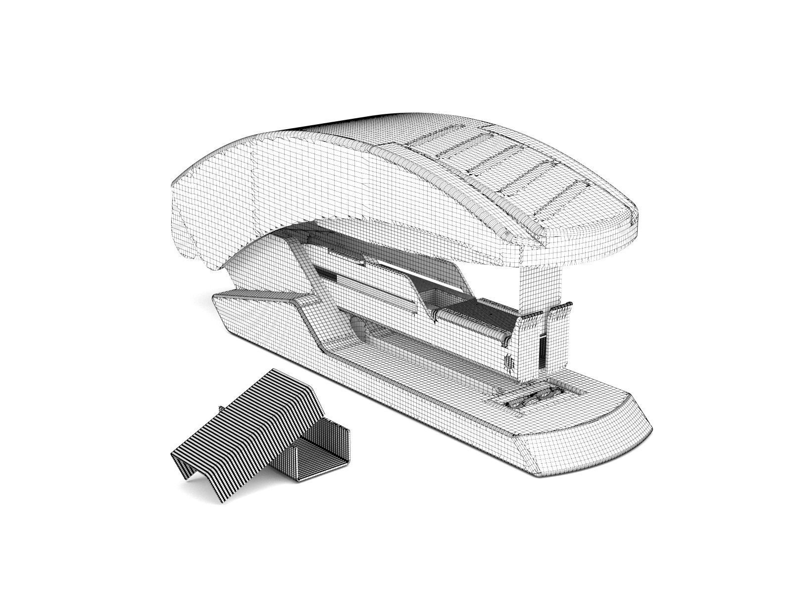Stapler 3D model_1