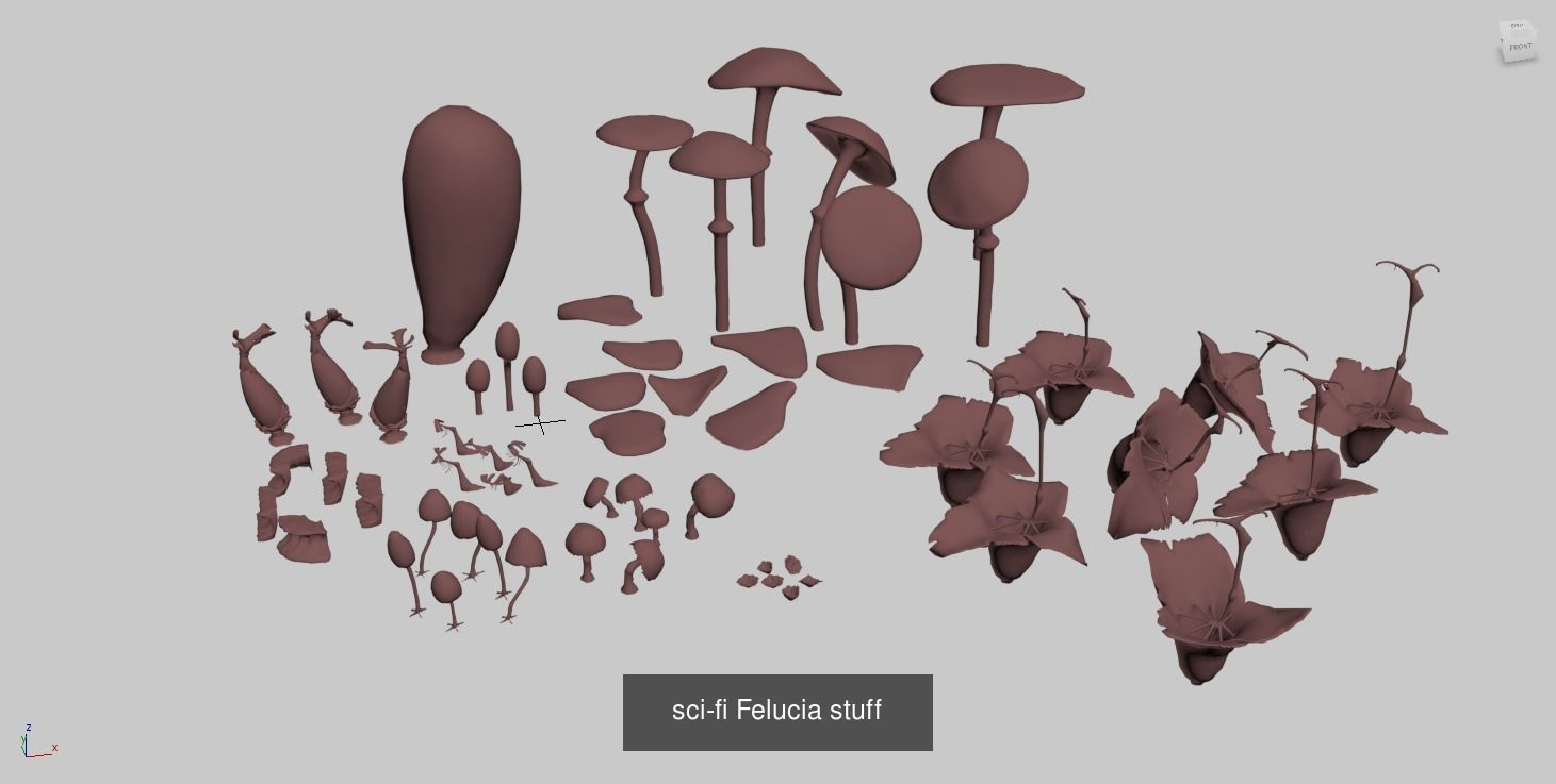 Star wars felucia combo pack  3D Model Collection_1