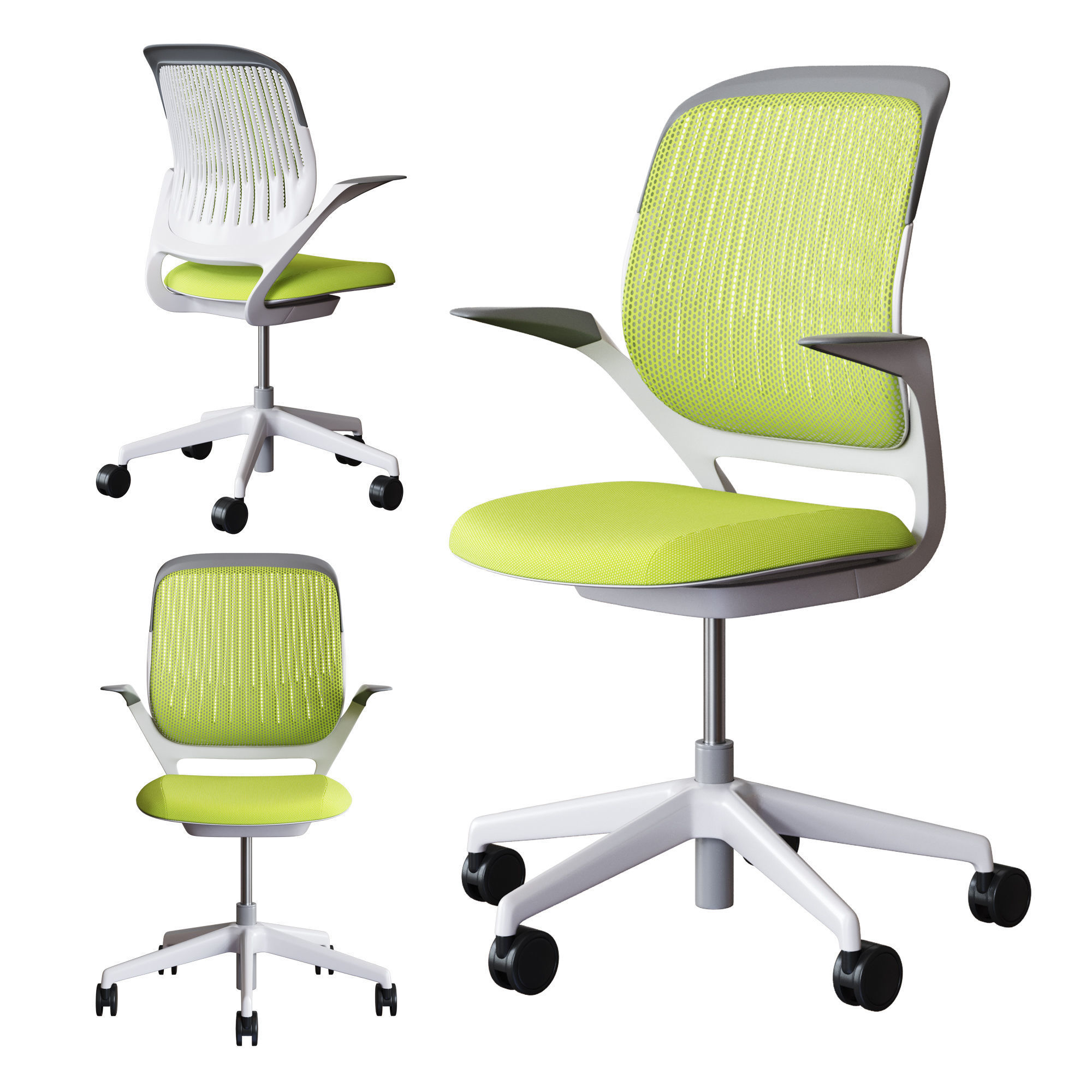 Steelcase - Office Chair Cobi 3D model_2