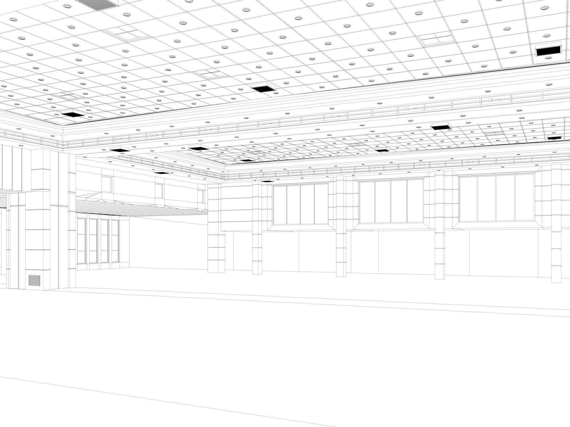 Congress Center Hall 3D model_18