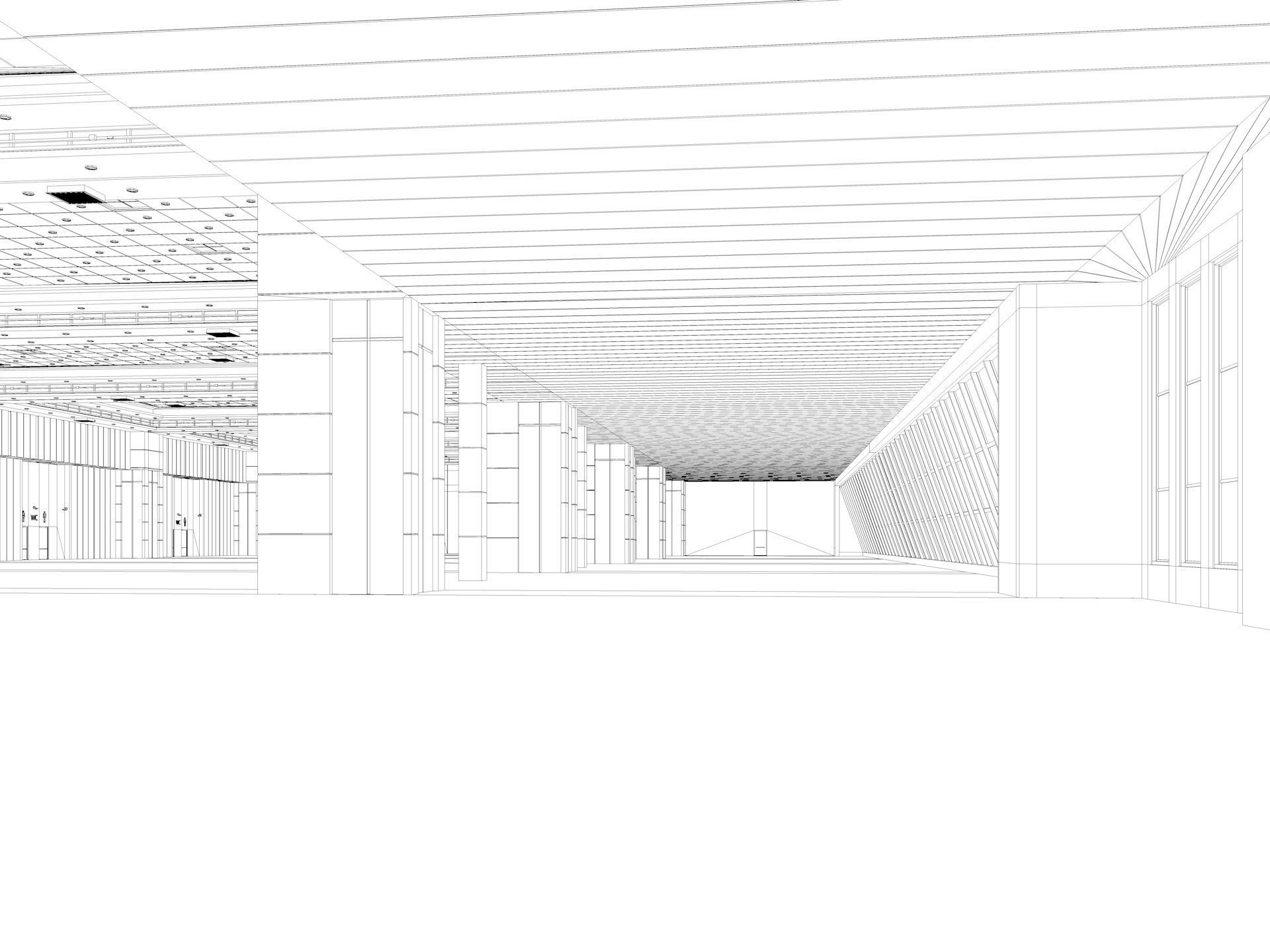 Congress Center Hall 3D model_29