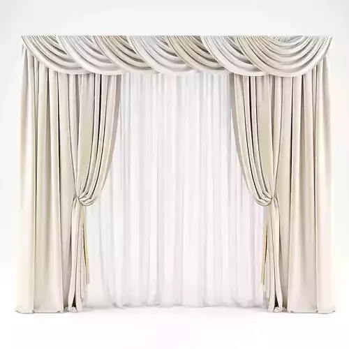 Curtain 3D model 56