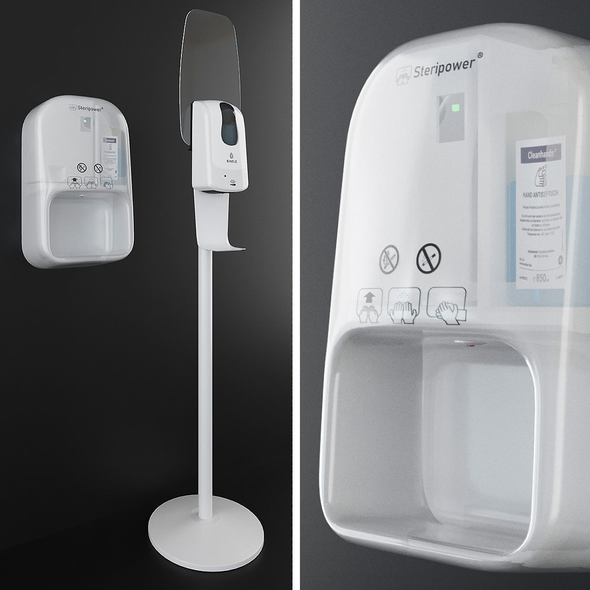 Steripower and BINELE eSoap